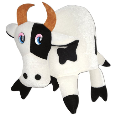Plush Cow Hat Each - Party Savers
