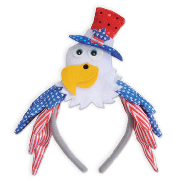 Patriotic Eagle Headband Each - Party Savers