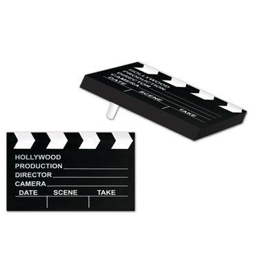 Clapboard Racket Raise and Noisemaker 2.75in x 4.5in. - Party Savers