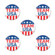 Team USA Party Buttons 2in 5pk - Party Savers