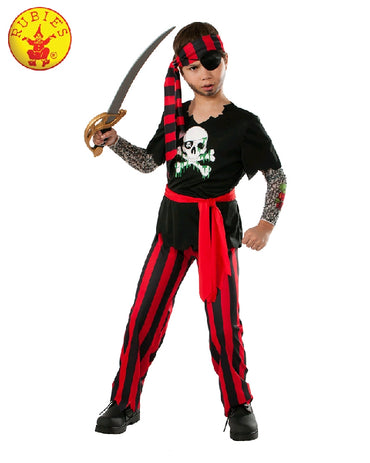 Boys Costume - Tattooed Pirate - Party Savers