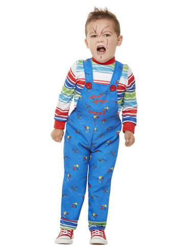Kids Costume - Chucky Blue Costume - Party Savers