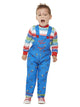Kids Costume - Chucky Blue Costume - Party Savers