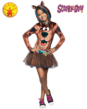 Girls Costume - Scooby Girls Hooded - Party Savers
