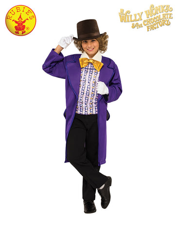 Boys Costume - Willy Wonka Classic - Party Savers