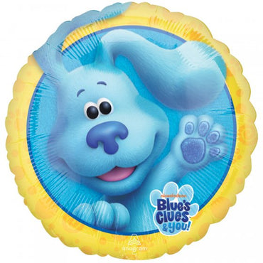 Blue's Clues Foil Balloon 45cm Each - Party Savers