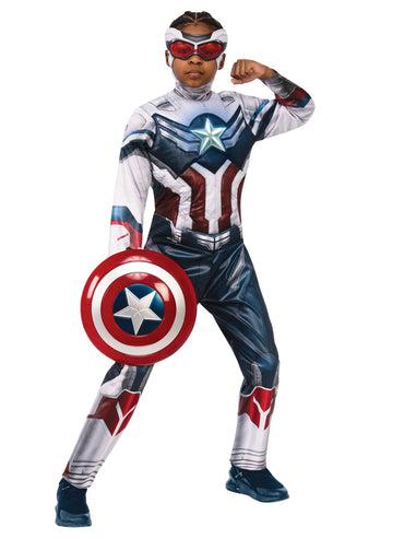 Boy's Costume - Captain America Deluxe Faws