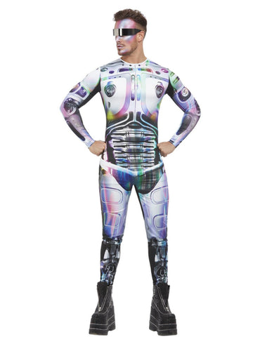 Men Costume - Cyber Space Alien Costume