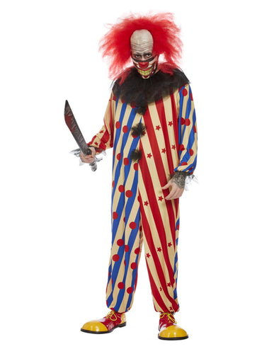 Men Costume - Creepy Clown Costume