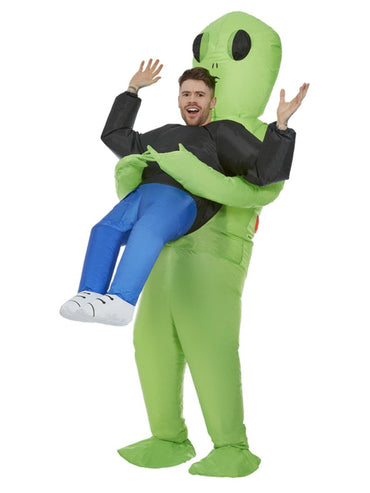 Green Inflatable Alien Abduction Costume