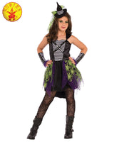 Girls Costume - Midnight Witch Teen - Party Savers