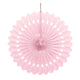 Pastle Pink Decorative Fan 40cm - Party Savers
