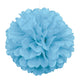 Pastel Blue Puff Decoration 40cm - Party Savers