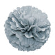 Silver Puff Decoration 40cm - Party Savers