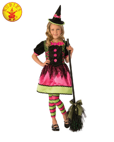 Girls Costume - Bright Witch - Party Savers