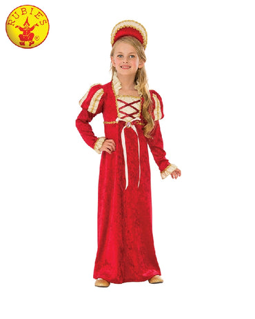 Girls Costume - Medieval Princess - Party Savers