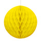 Yellow Honeycomb Ball 20cm - Party Savers