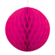 Bright Pink Honeycomb Ball 20cm - Party Savers