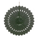 Black Decorative Fan 40cm - Party Savers