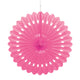 Bright Pink Decorative Fan 40cm - Party Savers