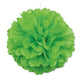 Lime Green Puff Decoration 40cm - Party Savers