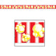 Popcorn Party Tape 3in x 20ft. Each - Party Savers