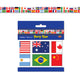 International Flag Party Tape 7.5cm X 6m - Party Savers