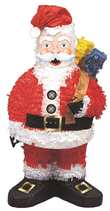Santa With Sack Pinata 56cm x 29cm x 24 cm Each