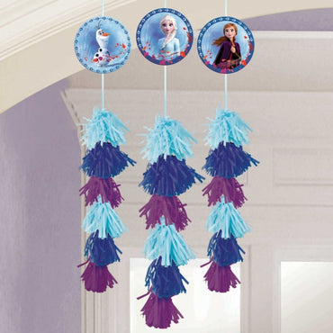 Frozen 2 Dangling Decorations 3pk - Party Savers