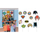 Justice League Heroes Unite Scene Setter with Photo Props 16pk