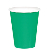 Festive Green Paper Cups 266ml 20pk