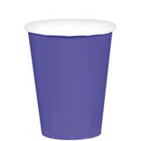 Caribbean Blue Paper Cups 266ml 20pk - Party Savers
