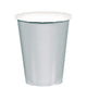 Silver Paper Cups 266ml 20pk