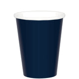 Black Paper Cups 266ml 20pk - Party Savers