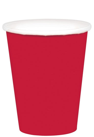 Apple Red Paper Cups 266ml 20pk