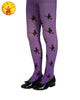 Glitter Witch Tights - Purple - Party Savers