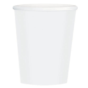 Frosty White Paper Coffee Cup 354ml 40pk - Party Savers