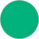 Festive Green Round Paper Plates 26cm 20pk - Party Savers
