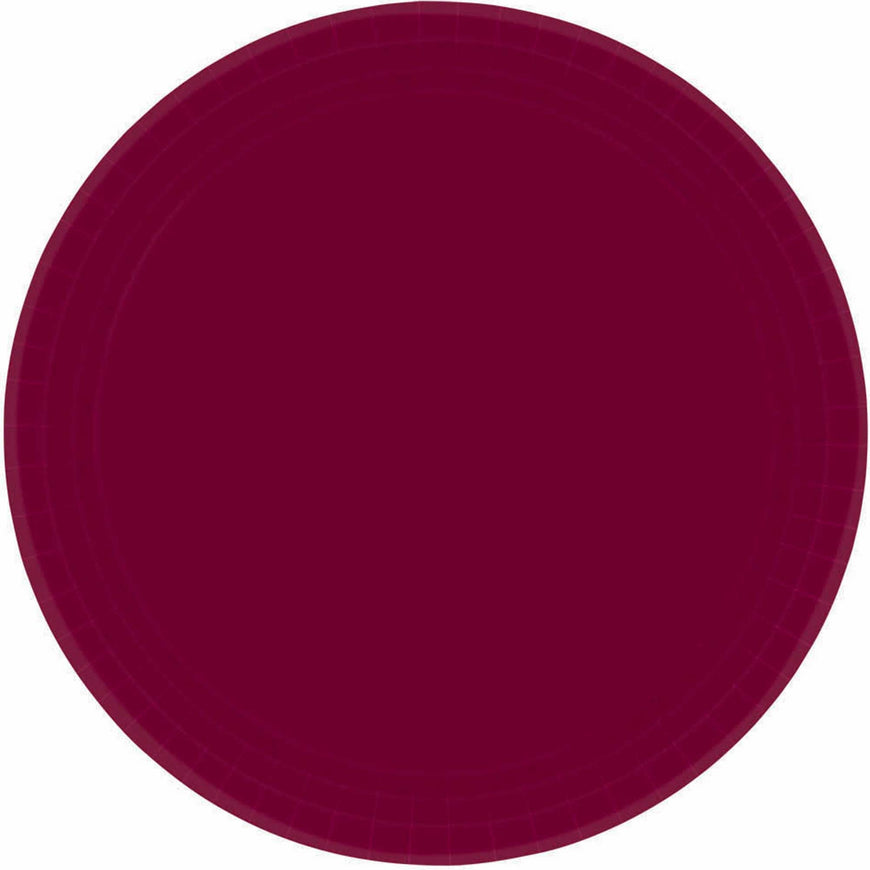 Berry Round Paper Plates 26cm 20pk - Party Savers