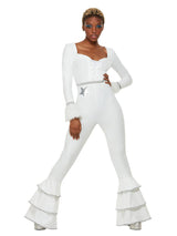 Womens Costume - White 70s Deluxe Glam Costume