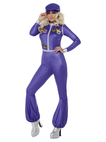 Womens Costume - Purple 70s Dancing Queen Costume