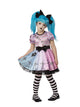 Girls Costume - Little Blue Skelly Girl - Party Savers