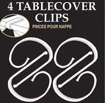 Tablecover Clips 4pk - Party Savers