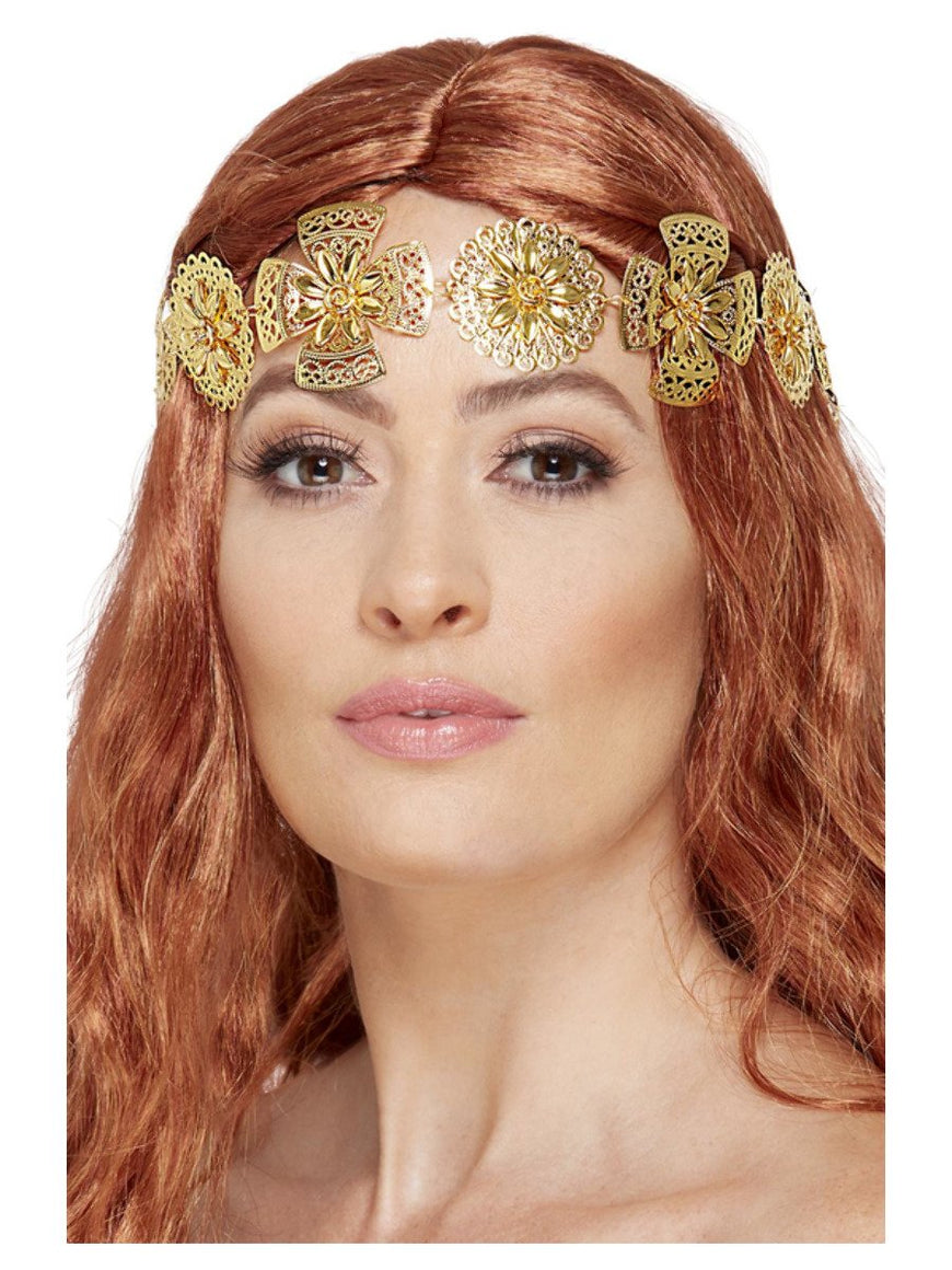 Gold Medieval Headband each