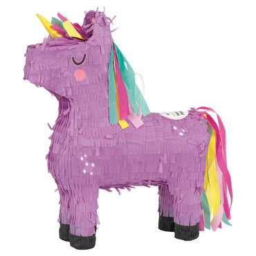Purple Unicorn Pinata 37.5cm x 29cm Each