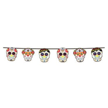 Day of the Dead Garland 7ft Each