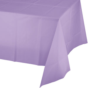 Royal Blue Plastic Rectangular Tablecover 137cm x 274cm - Party Savers