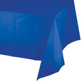 Pastel Blue Plastic Rectangular Tablecover 137cm x 274cm - Party Savers