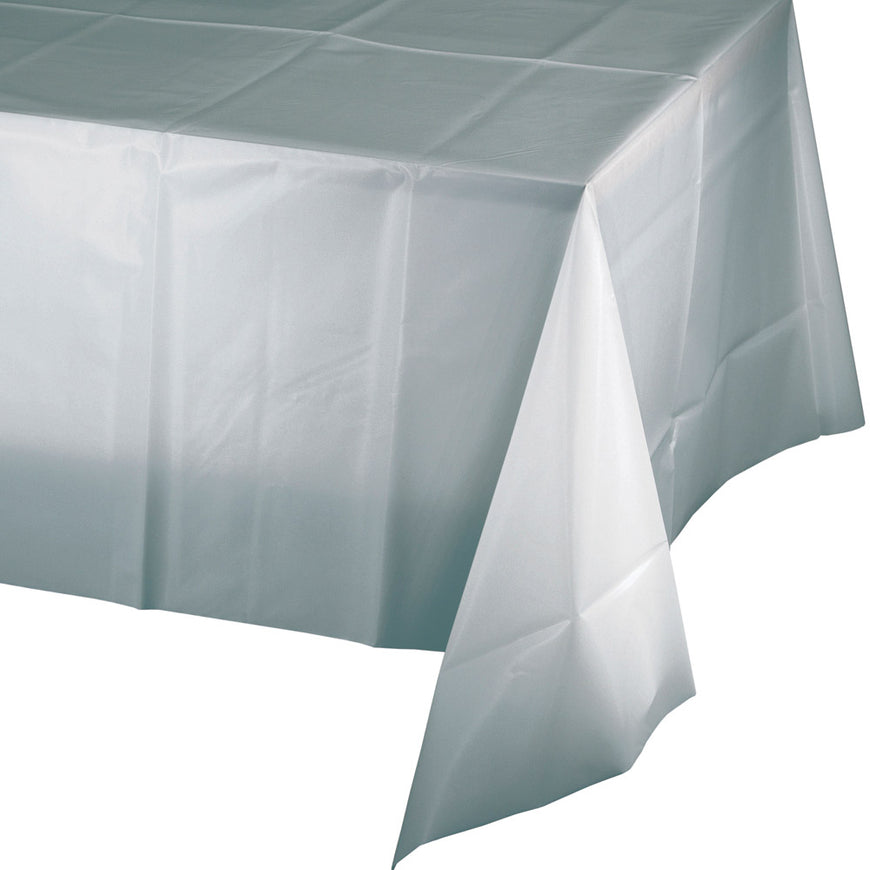 Lime Green Plastic Rectangular Tablecover 137cm x 274cm - Party Savers