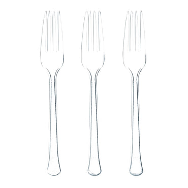 Clear Pastic Fork 20pk - Party Savers